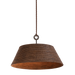 Troy Sequoia Pendant Textured Bronze