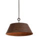 Troy Sequoia Pendant Textured Bronze