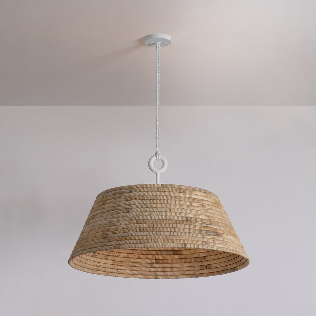 Sequoia Pendant Textured Bronze, close-up angle