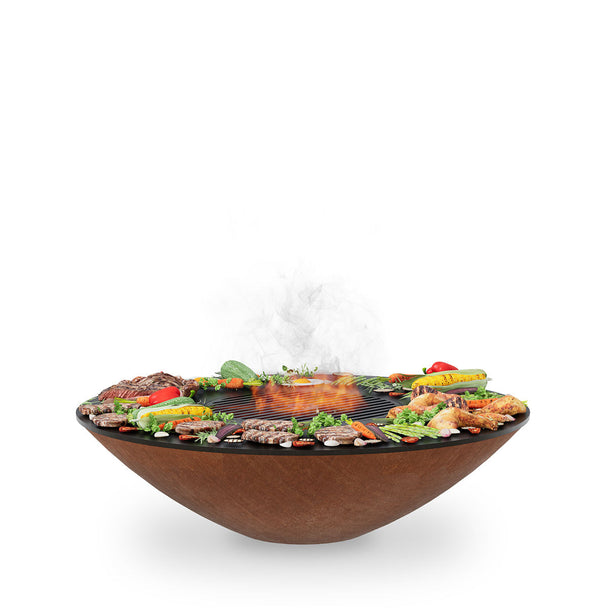 Arteflame 40 Fire Pit With Cooktop No Base