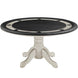 Pub Series 60in Poker & Dining Table - Antique White