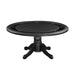 Pub Series 60in Poker & Dining Table - Black