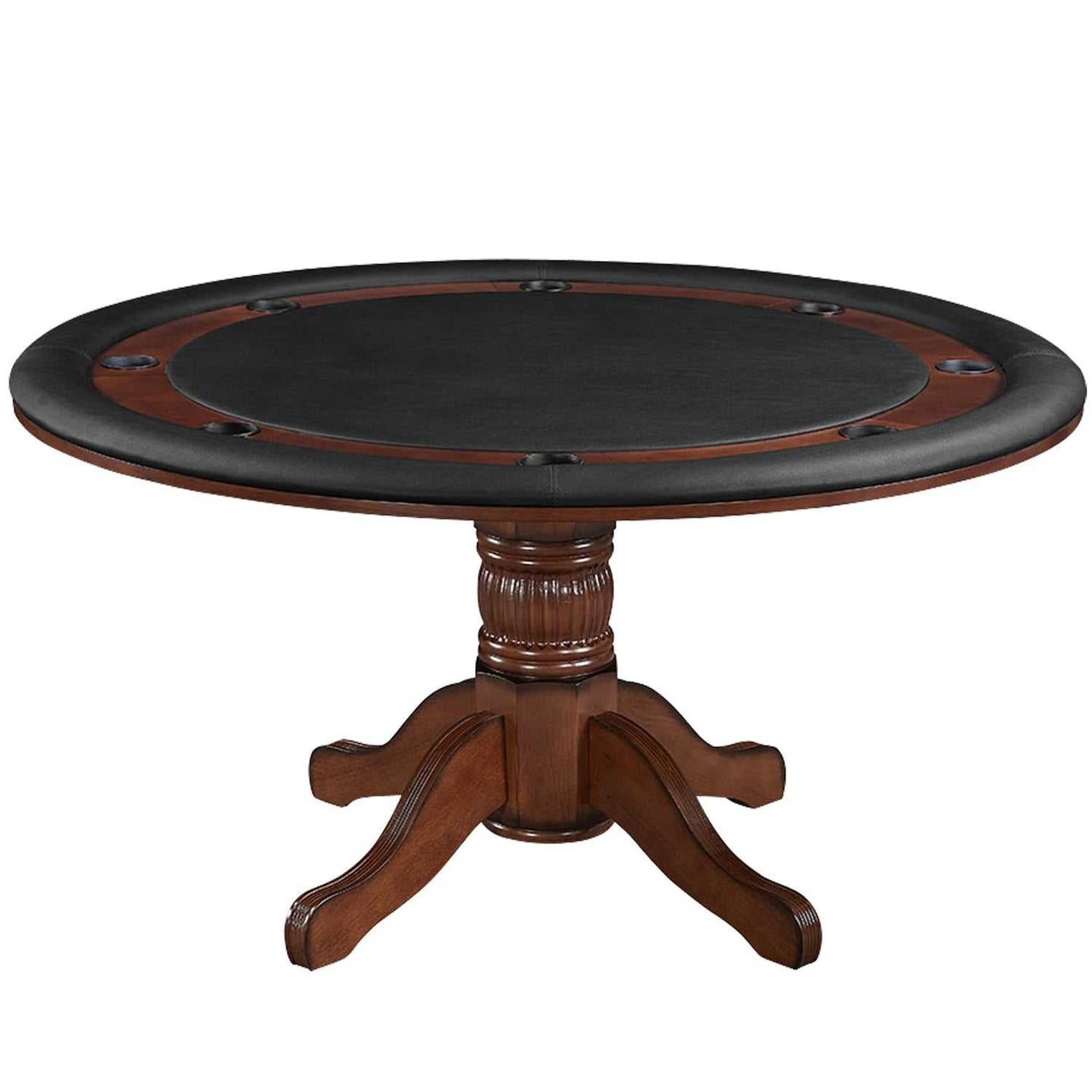 Pub Series 60in Poker & Dining Table - Chestnut