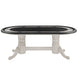 80in Texas Hold'em Poker Table - Antique White
