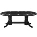 80in Texas Hold'em Poker Table - Black