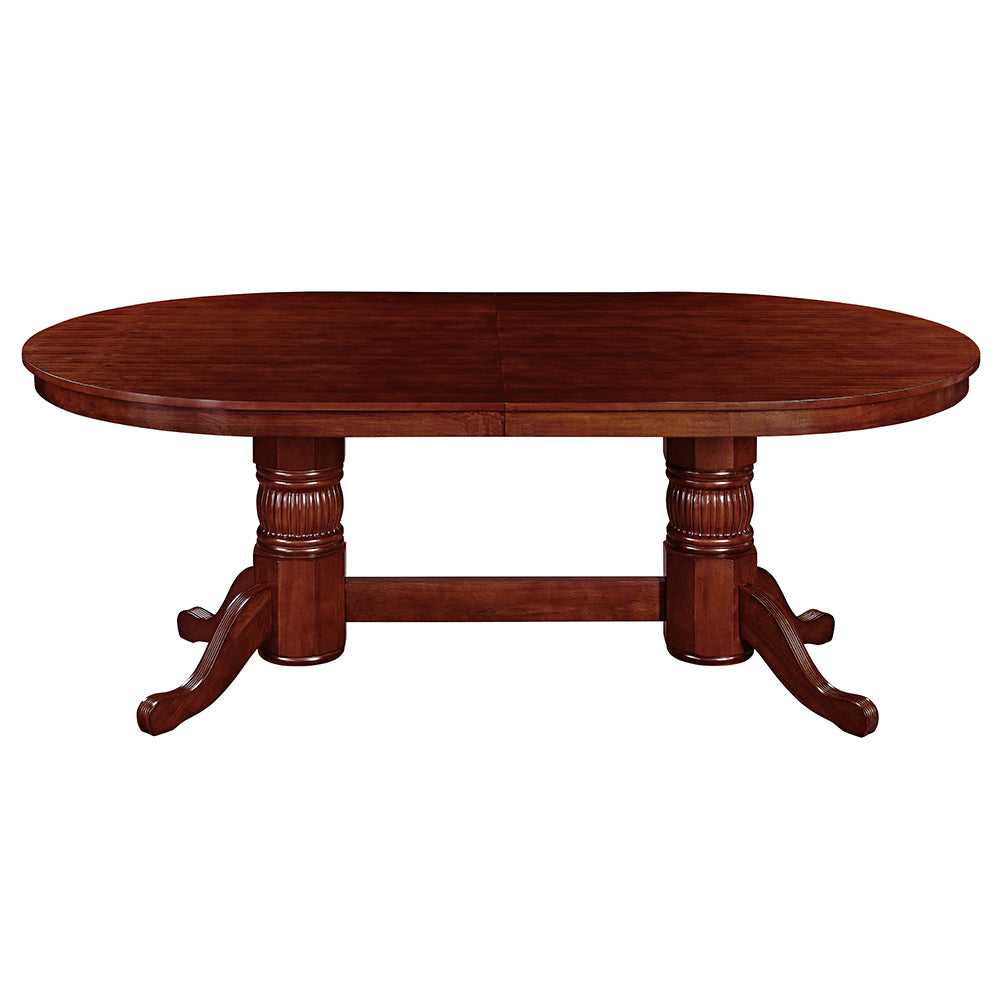 80in Texas Hold'em Poker Table - English Tudor detail