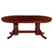 80in Texas Hold'em Poker Table - English Tudor detail