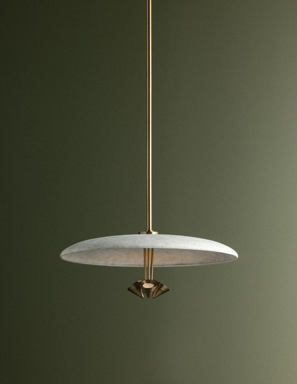 Troy Garth Pendant in lifestyle setting