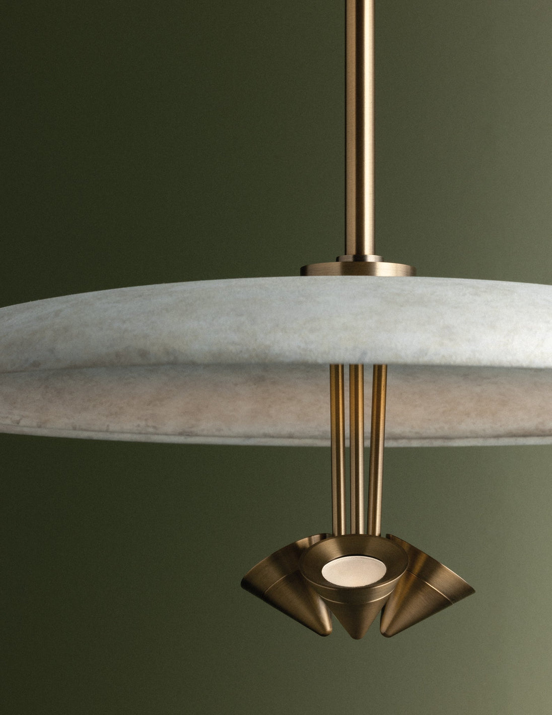 Troy Garth Pendant in lifestyle setting