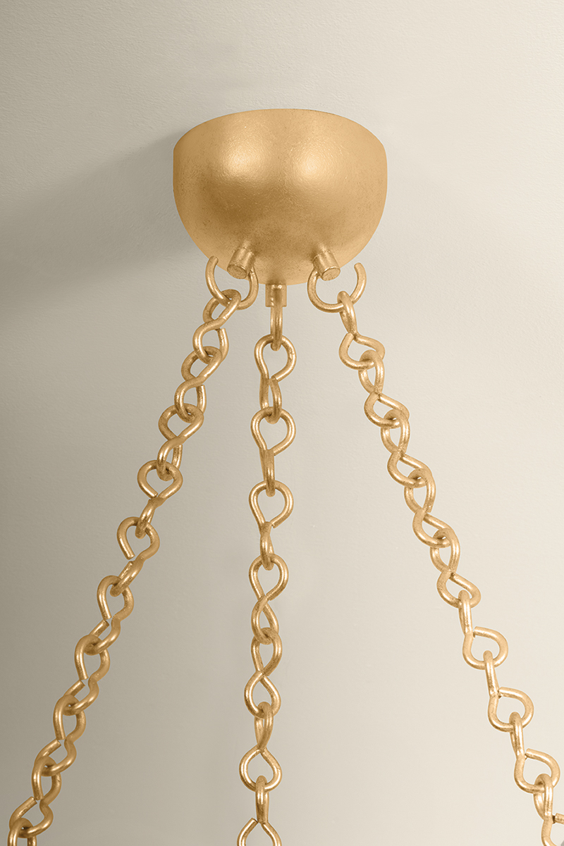 Hudson Valley Hayworth Chandelier detail