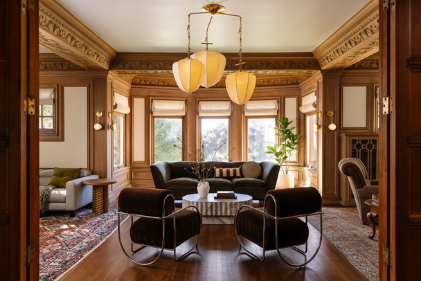 Corbett Hoshi Chandelier lifestyle shot