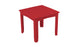 Mainstay 36" Square Dining Table - Red
