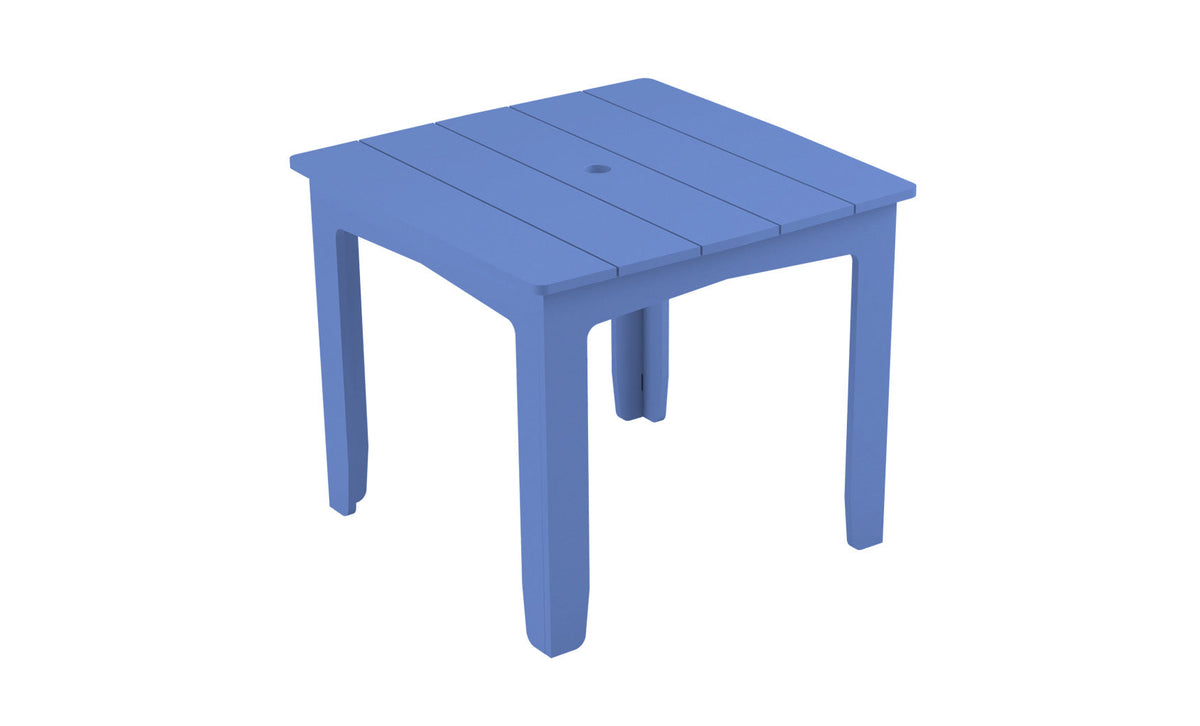 Mainstay 36" Square Dining Table - Sky Blue
