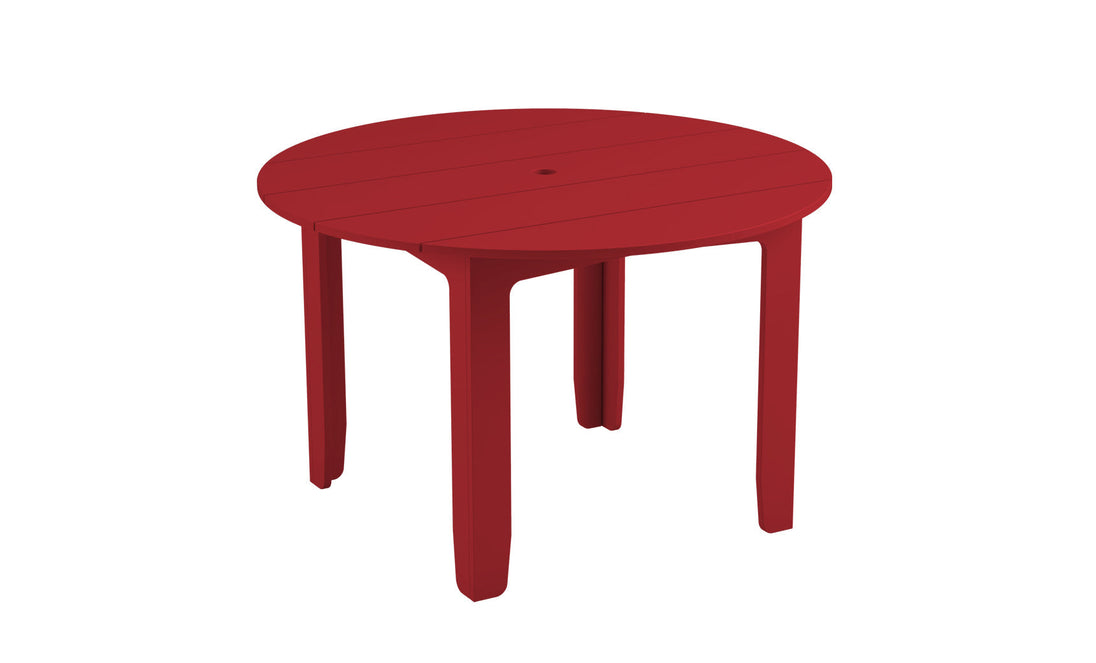Mainstay 48" Round Dining Table - Red