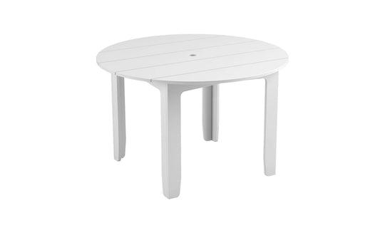 Mainstay 48" Round Dining Table - White