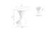 Autograph Umbrella Stand Ice Bin spec sheet