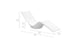 Autograph Chaise specification diagram