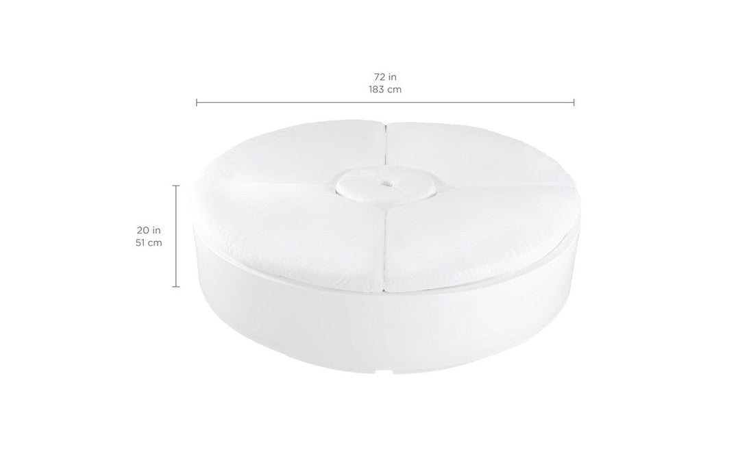 Signature 6' Round Sunbed - specifications