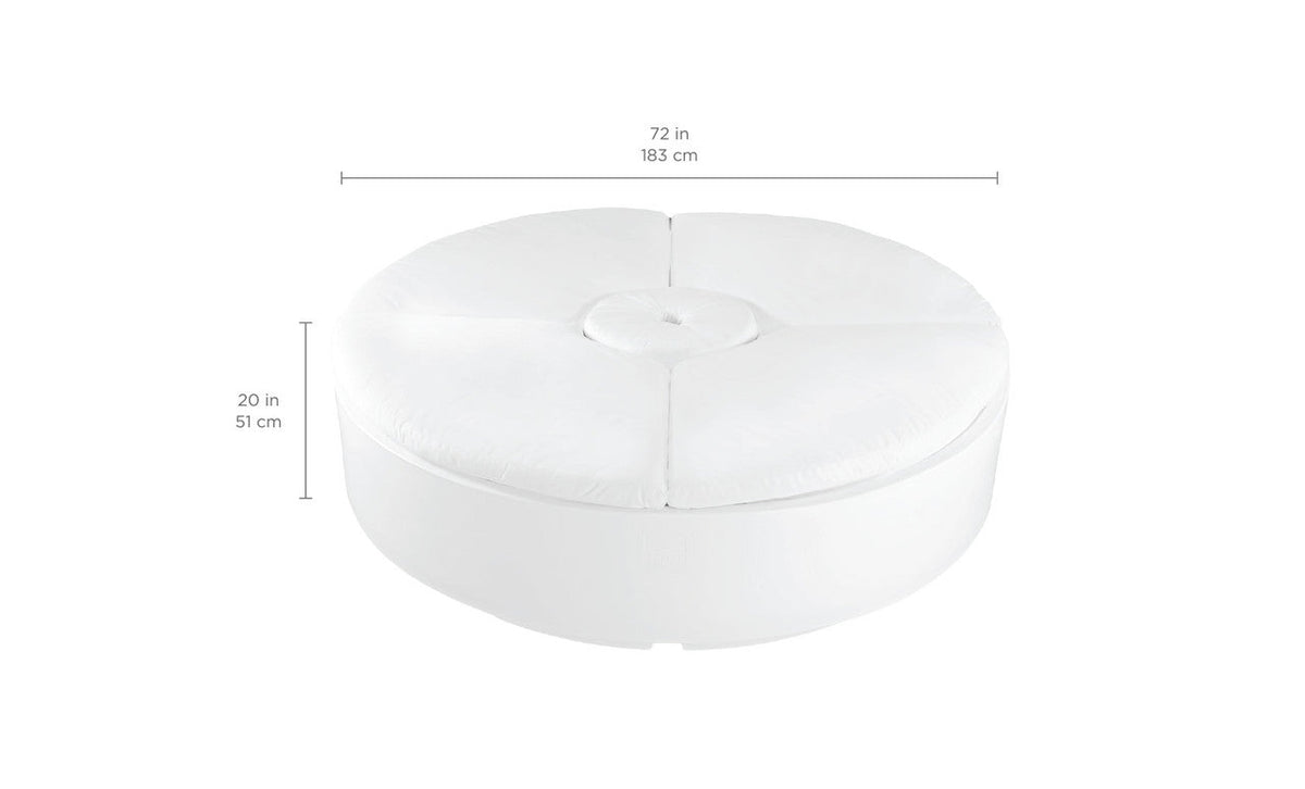 Signature 6' Round Sunbed - specifications