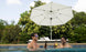 Ultra Cantilever Umbrella 11' Octagon - lifestyle