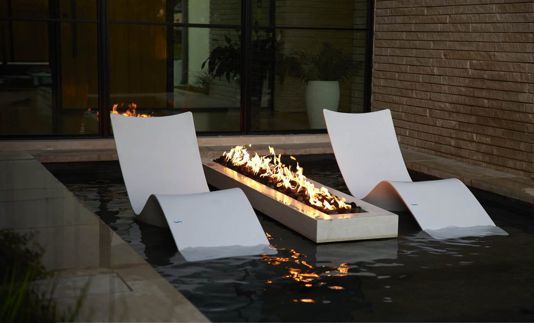 Autograph Chaise poolside lifestyle photo