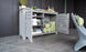 Mainstay Bar Credenza with TV Mount - detail