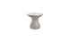 Autograph Standard Side Table - Cloud lid, Sandstone base