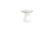 Autograph Standard Side Table - Cloud lid, White base