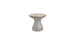 Autograph Standard Side Table - Wheat lid, Sandstone base