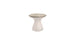 Autograph Standard Side Table - Wheat lid, Cloud base