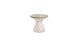 Autograph Standard Side Table - Wheat lid, Cloud base