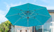 Ultra Cantilever Umbrella 11' Octagon - Turquoise