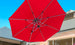 Ultra Cantilever Umbrella 11' Octagon - detail