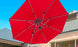 Ultra Cantilever Umbrella 11' Octagon - detail