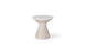 Autograph Tall Ice Bin Side Table - White lid, Cloud base