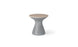 Autograph Tall Ice Bin Side Table - Wheat lid, Granite Gray base