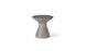 Autograph Tall Ice Bin Side Table - Cloud lid, Sandstone base