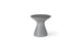 Autograph Tall Ice Bin Side Table - Gray lid, Granite Gray base
