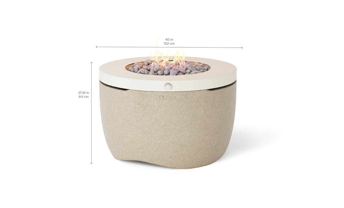 Fire & Lighting Fire Pit specification diagram