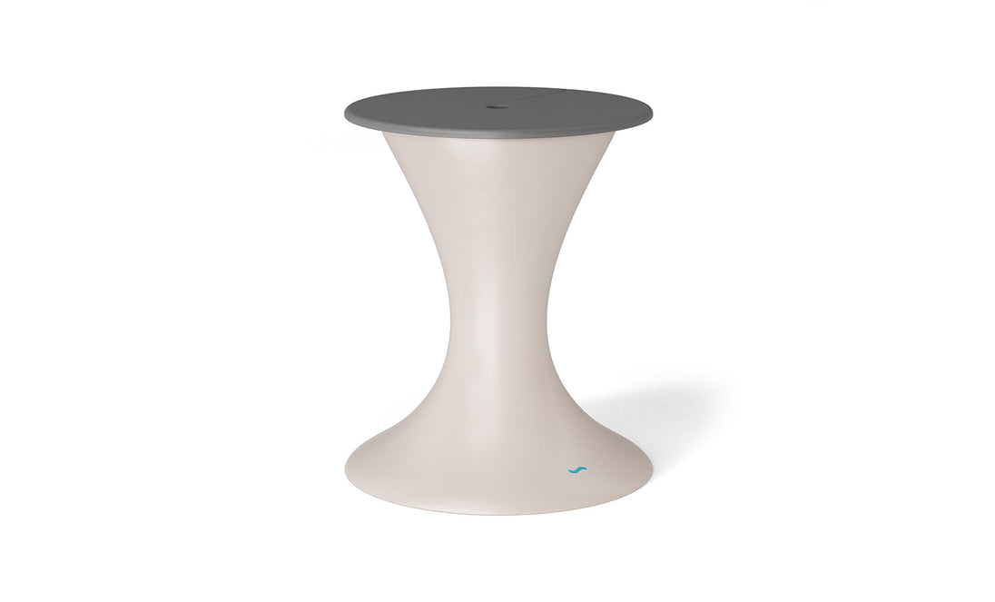 Autograph Umbrella Stand Ice Bin - Cloud base, Gray lid