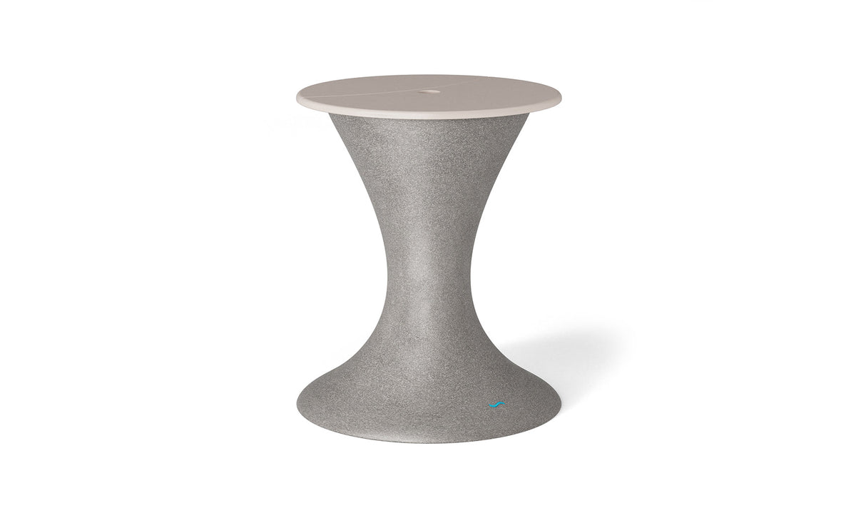 Autograph Umbrella Stand Ice Bin - Sandstone base, Cloud lid