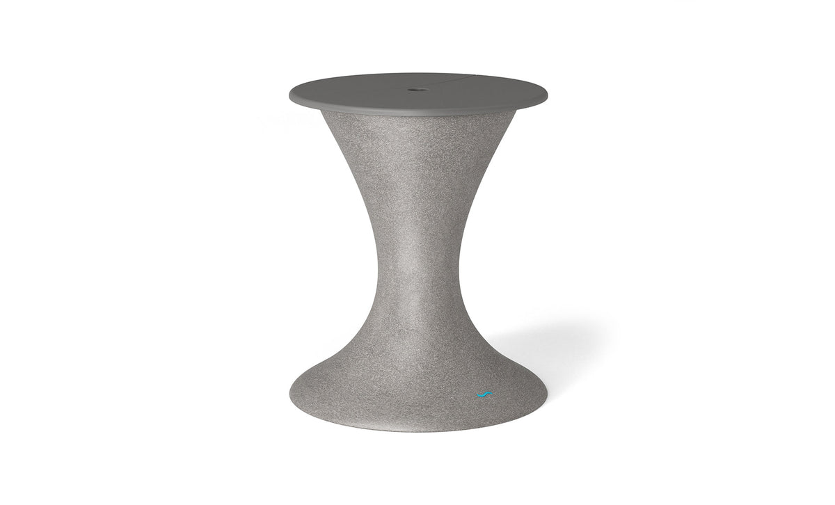 Autograph Umbrella Stand Ice Bin - Sandstone base, Gray lid