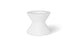 Signature Tall Ice Bin Side Table - White