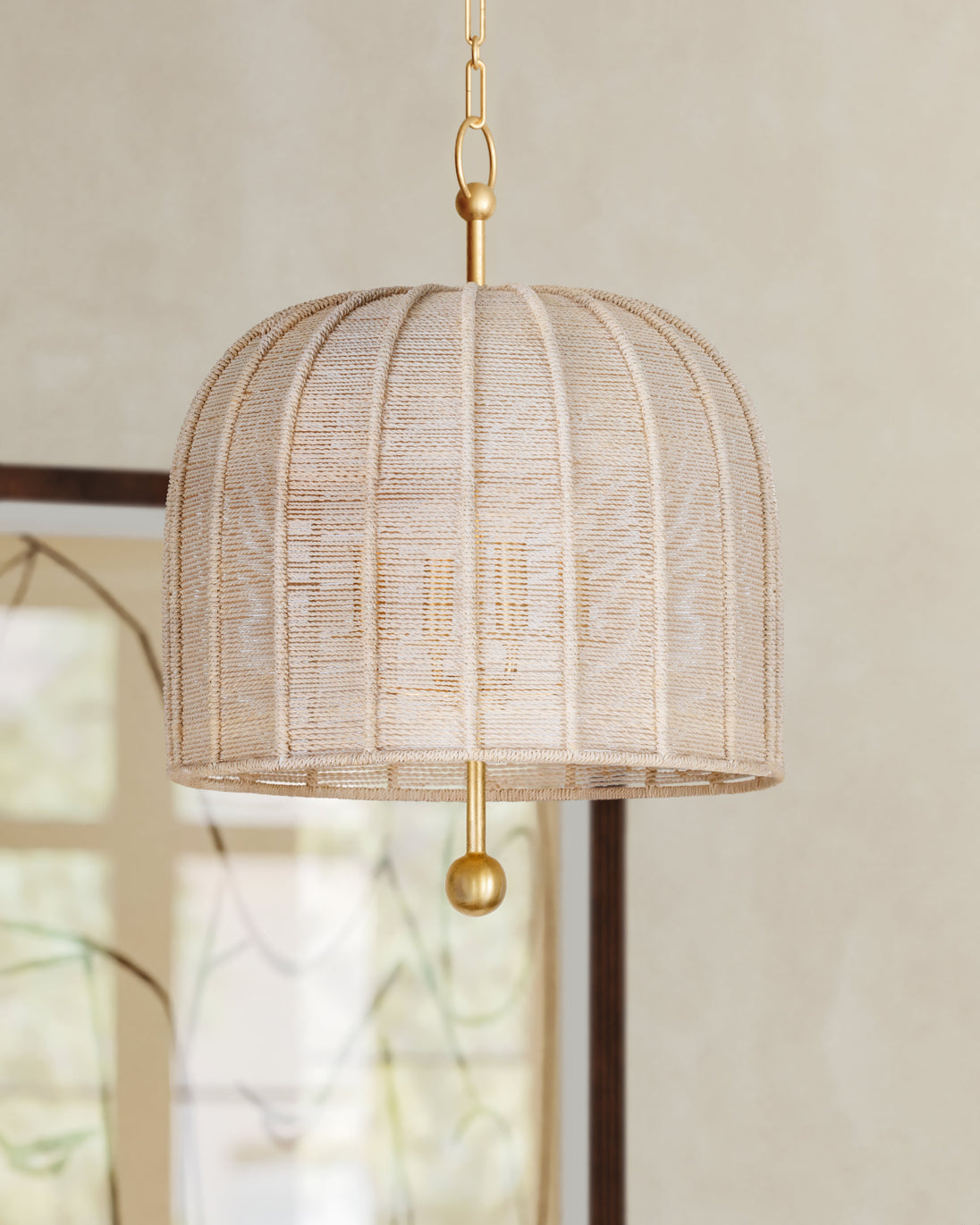 Troy Lonnie Pendant Small in lifestyle setting