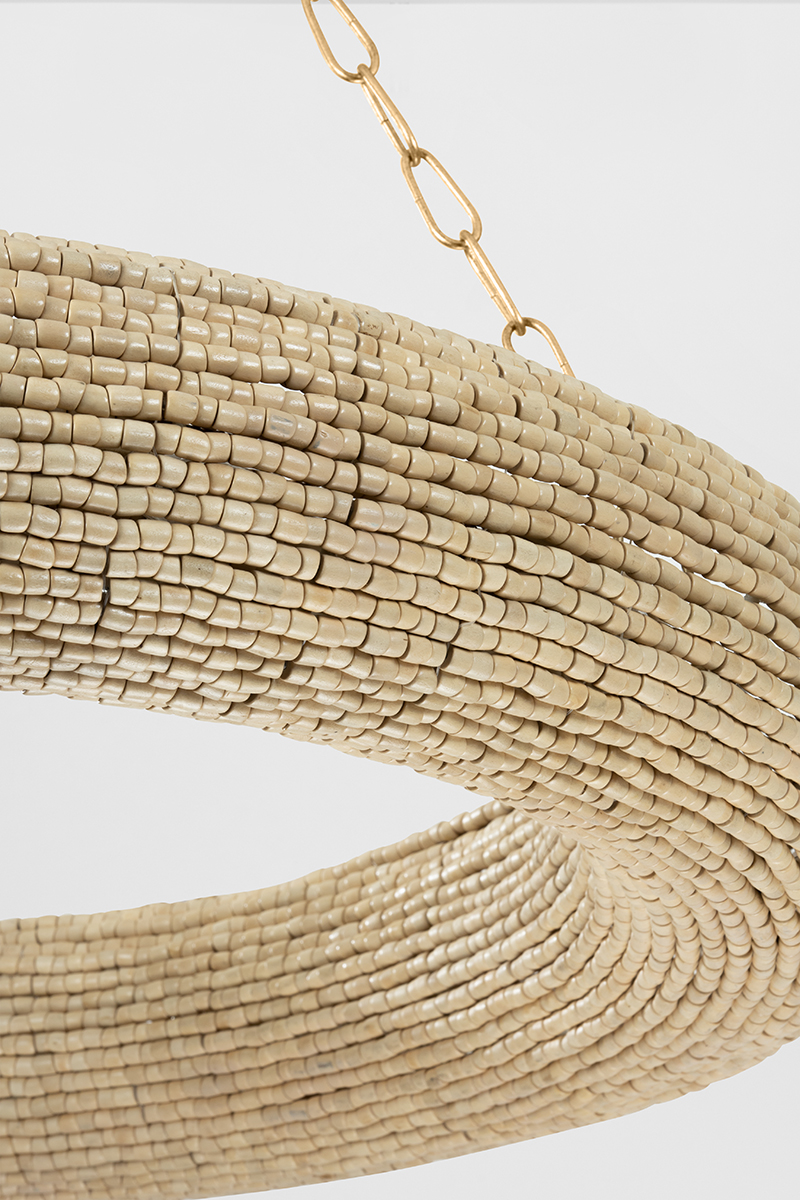 Corbett Lure Chandelier 50in detail