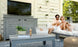 Mainstay Bar Credenza with TV Mount - lifestyle