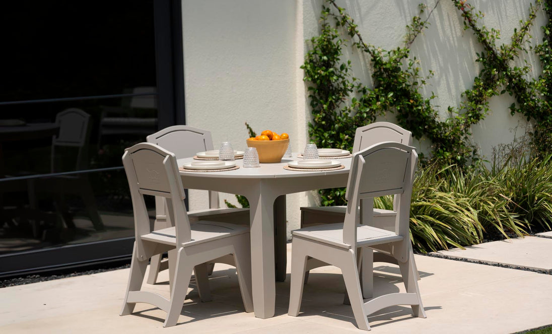 Mainstay 48" Round Dining Table lifestyle photo