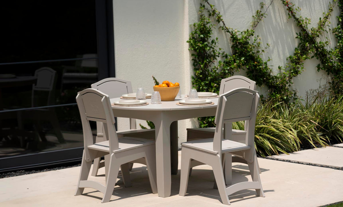 Mainstay 48" Round Dining Table lifestyle photo