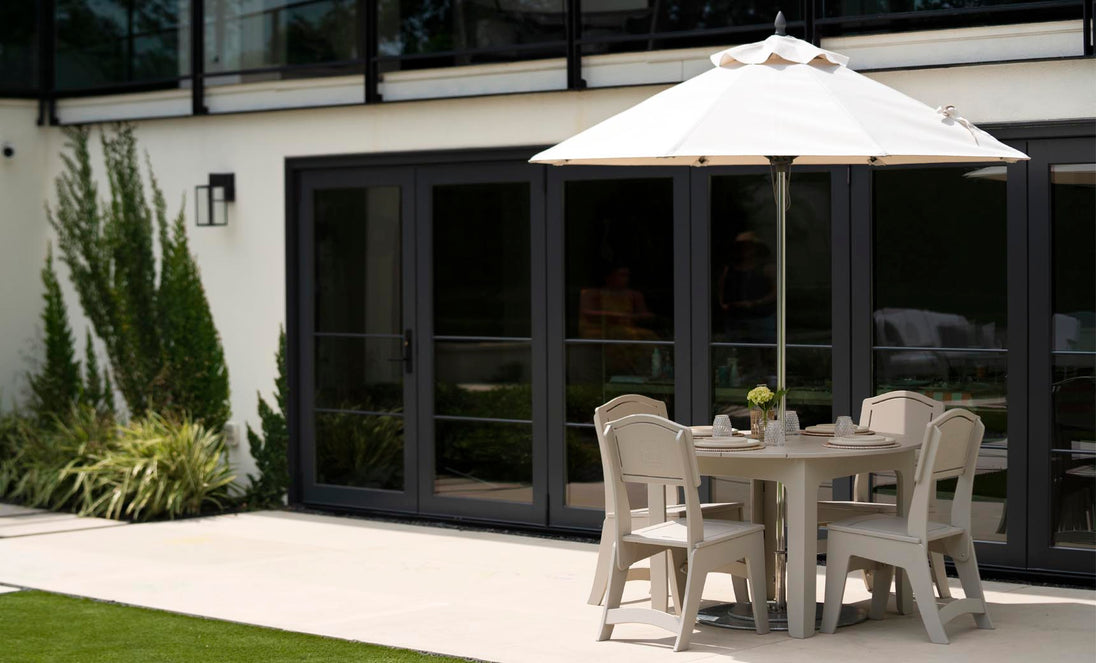 Mainstay 48" Round Dining Table lifestyle photo
