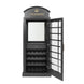 English Phone Booth Bar Cabinet - London Black Cab